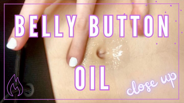 OIL in BELLY BUTTON