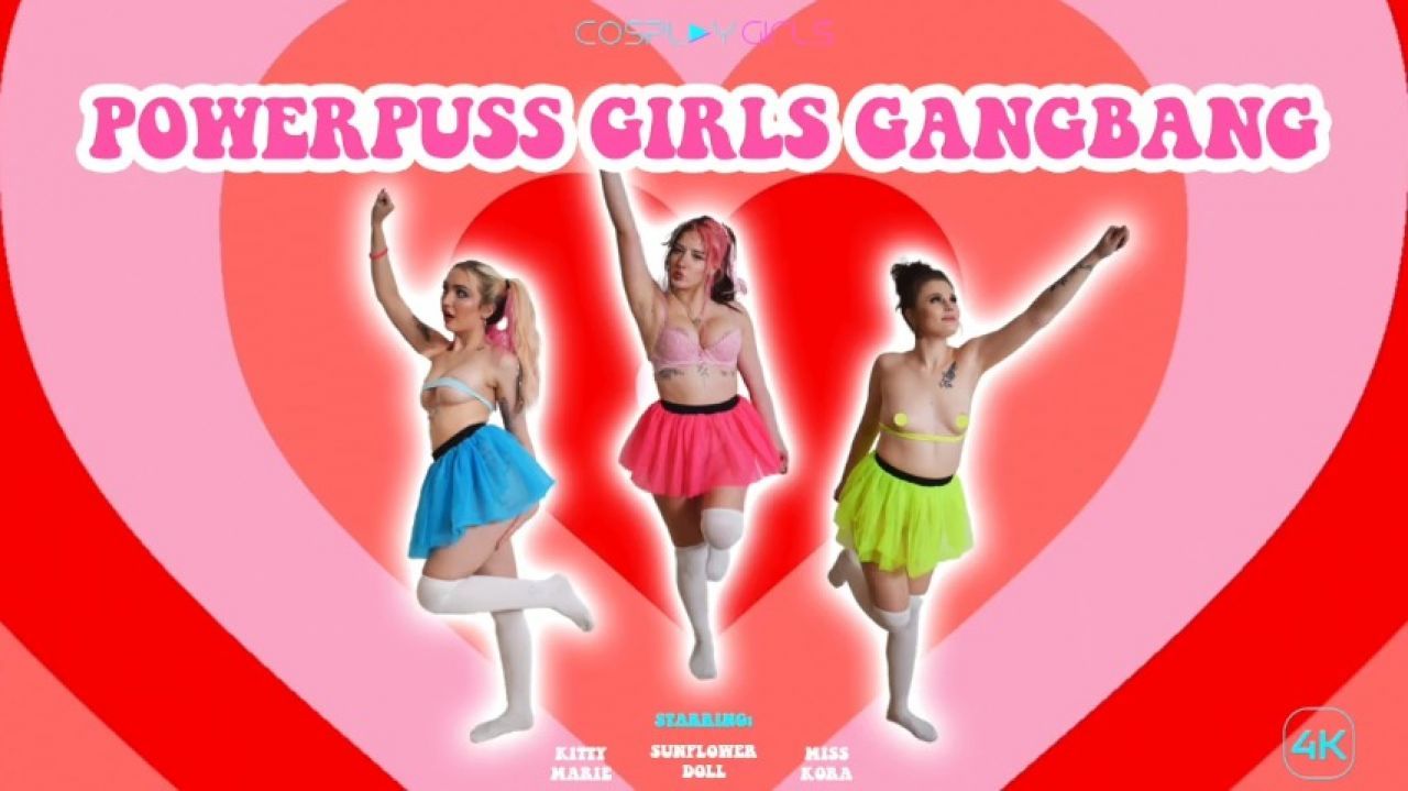 Gangbang &amp; Bukkake PowerPuff Sluts