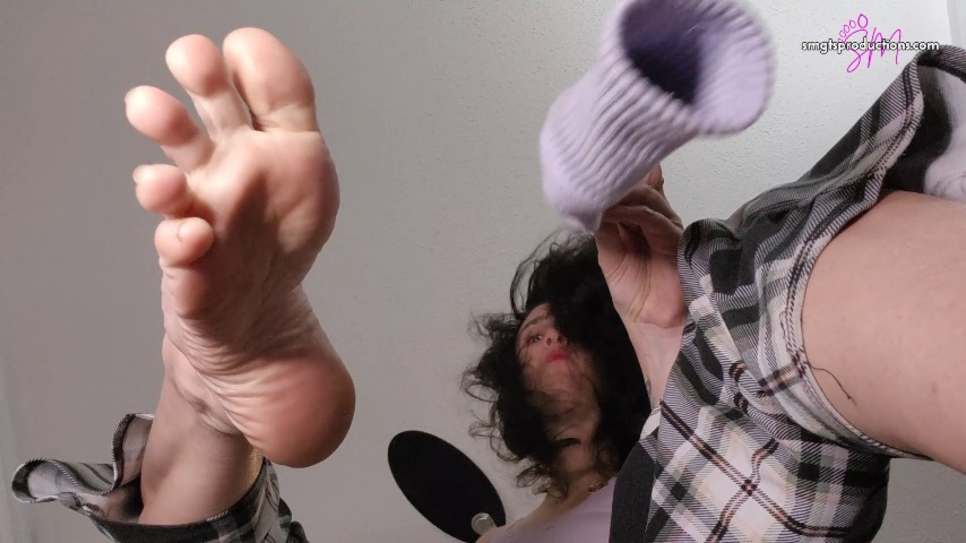 Escape the sock drawer - Giantess punishes Tiny