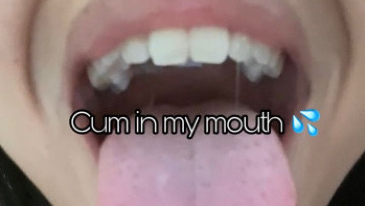 Cum in my mouth JOI, Hinasmooth begs for it