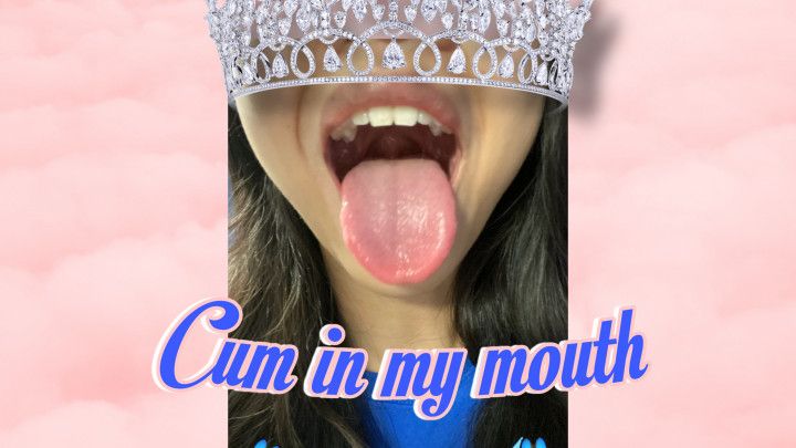 Queen begs for nut JOI