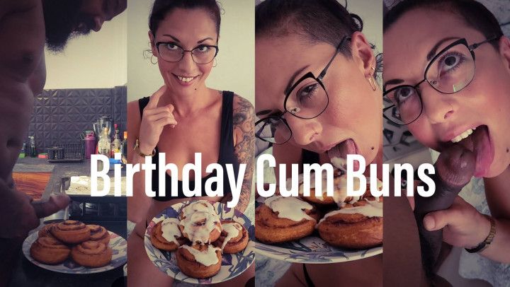 Birthday Cum Buns