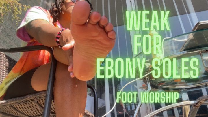 Weak for Ebony Toes &amp; Soles