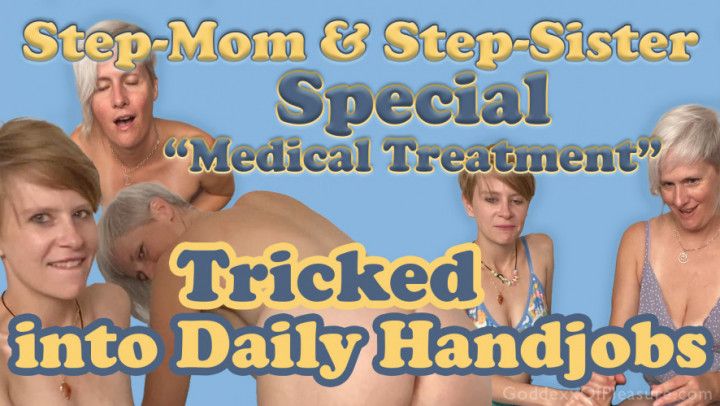 Stepmom and Stepsister Special Medical Treatment - POV MILF