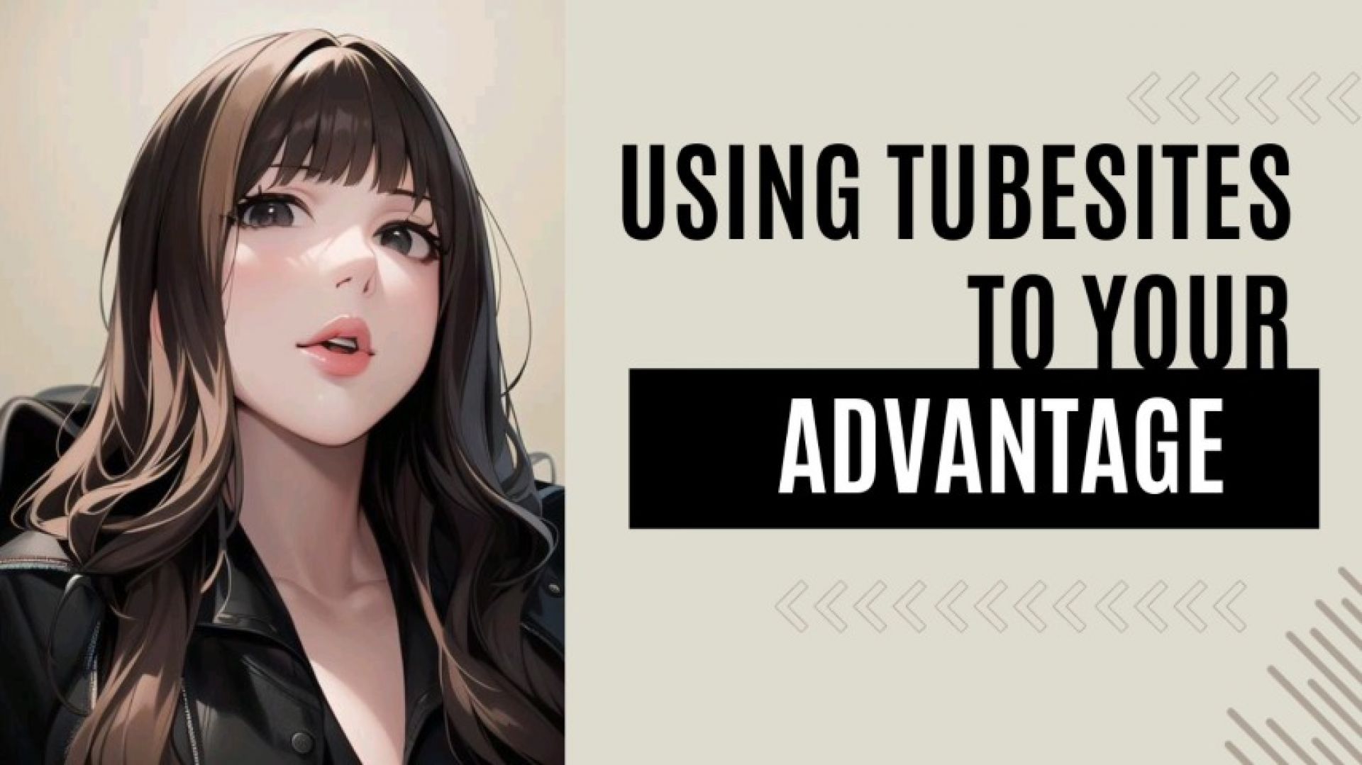 Using tubesites to your advantage