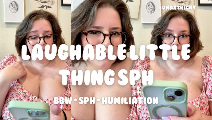 Laughable Little Thing - Small Penis Humiliation