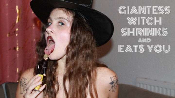 Evil Giantess Witch Shrinks and Eats You - Halloween Special