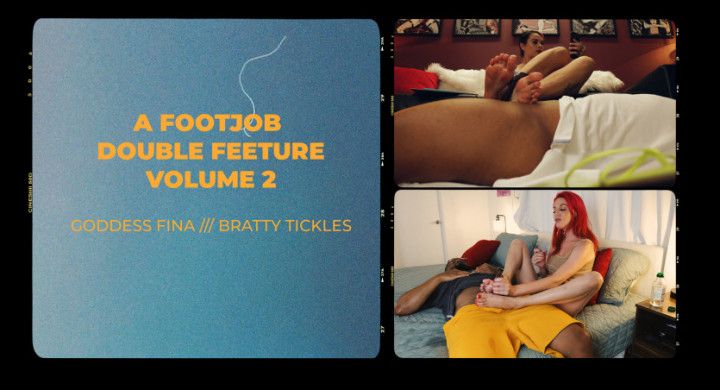 A Footjob Double Feeture Volume 2