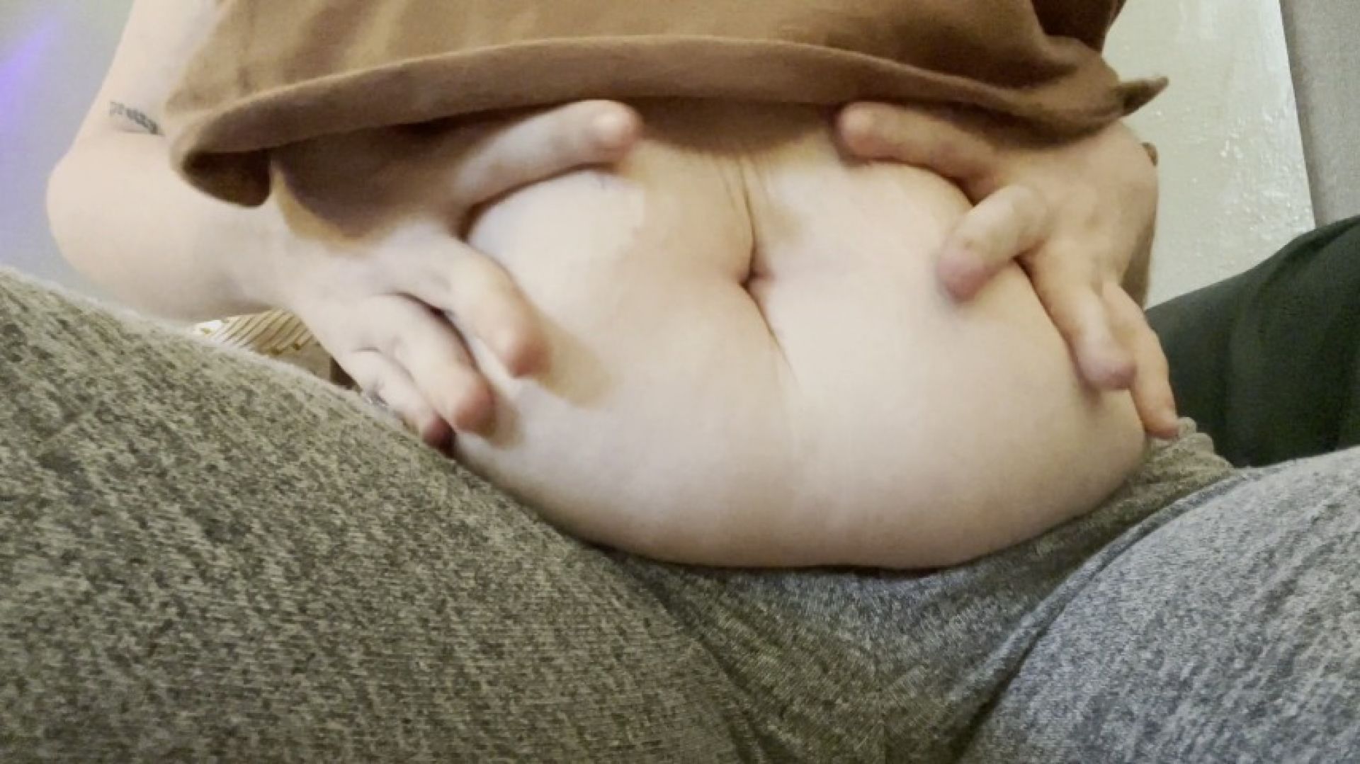 Playing with My Belly Until My Shirt Gets in the Way