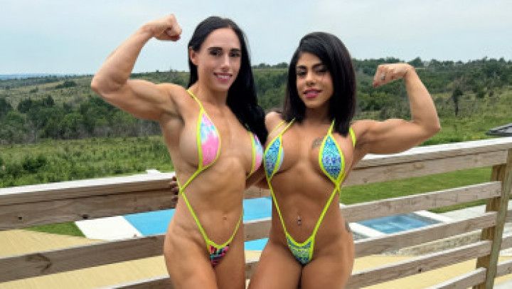 MUSCLE WORSHIP WITH YANET FIT GODDESS