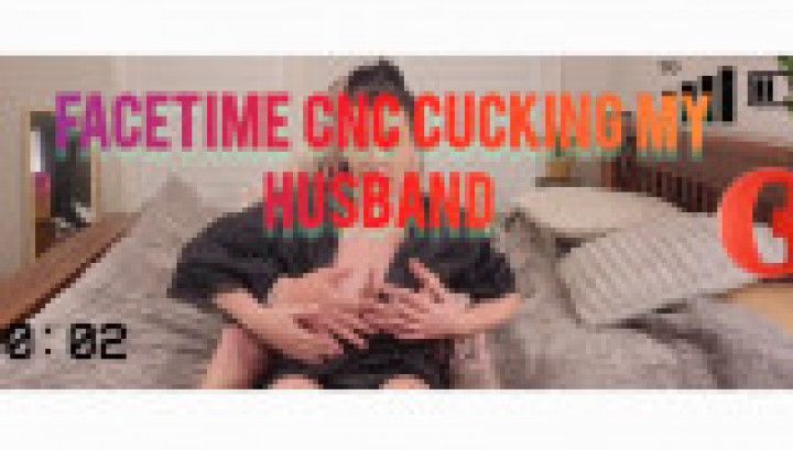 EXCLUSIVE FACETIME CNC, CUCKED HER HUSBAND JOI ROUGH SEX