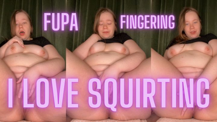 I LOVE TO SQUIRT FOR YOU USING MY FINGERS TO CUM HARD