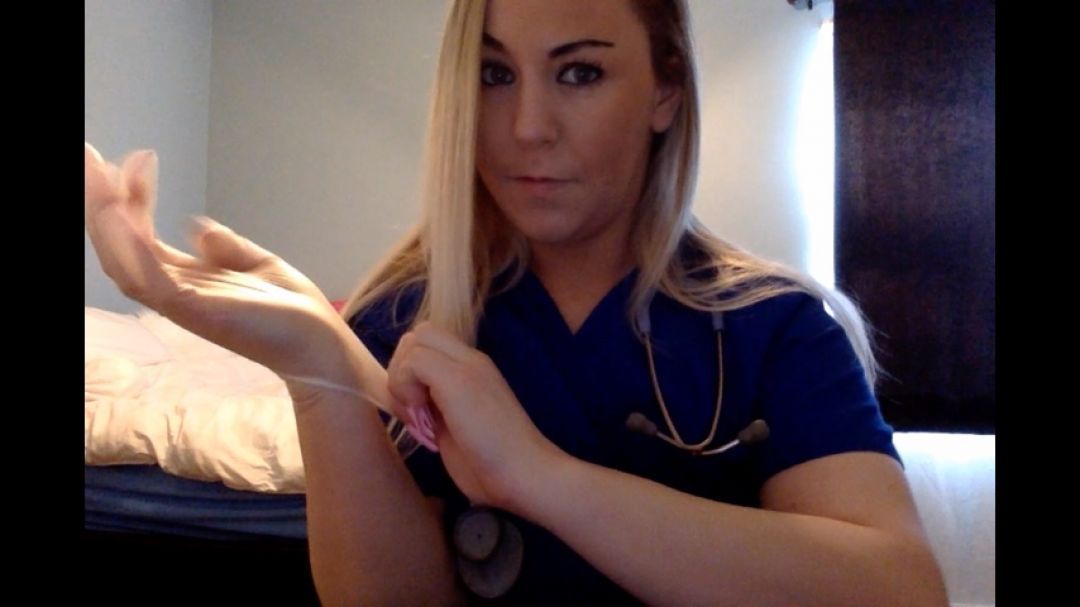 At Home Nurse Handjob **CUMSHOT