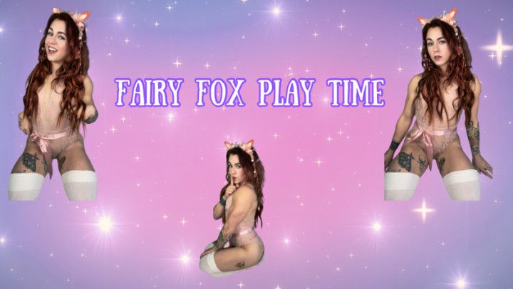 Fairy Fox Play Time