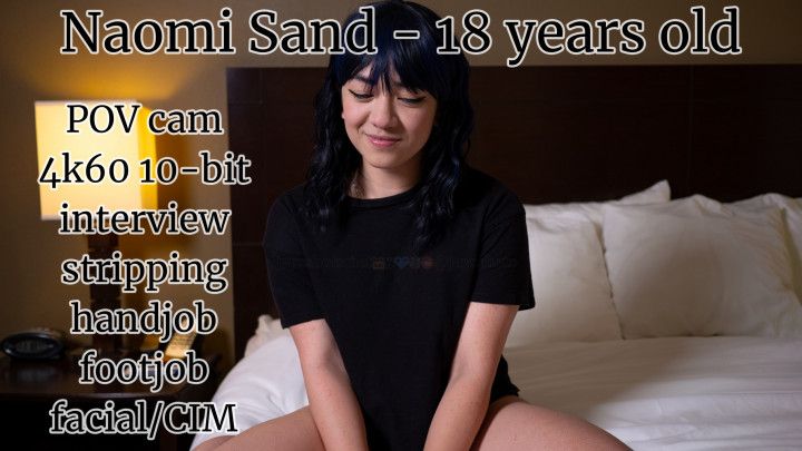 Naomi Sand - full first video - POV cam