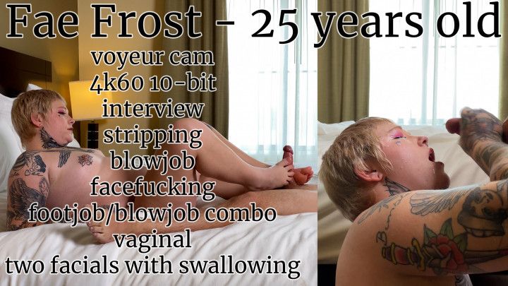 Fae Frost - full first video - voyeur cam