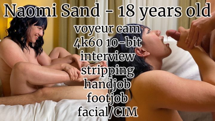 Naomi Sand - full first video - voyeur cam