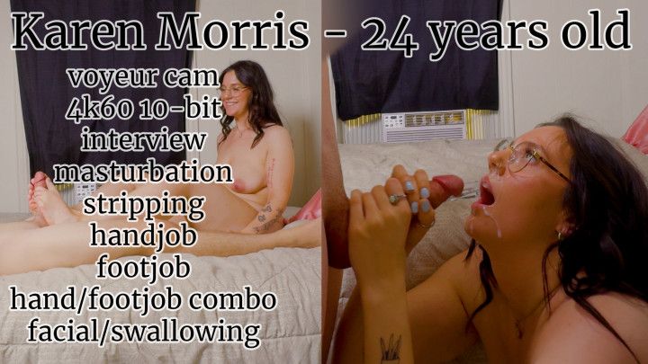 Karen Morris - full first video - voyeur cam