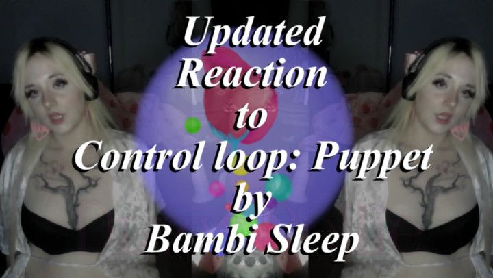 Bambi Reacting &amp; Gooning To Bimbo Bambi Control Loop: Puppet