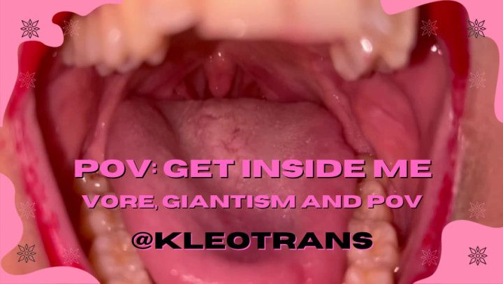 POV: GET INSIDE ME. VORE, GIANTISM AND POV