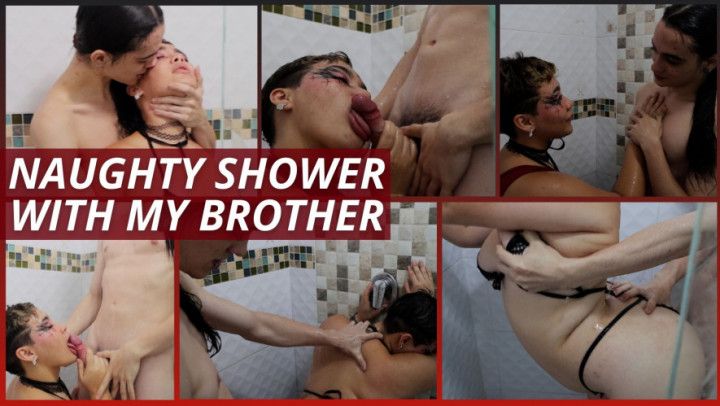 NAUGHTY SHOWER WITH MY STEP BROTHER