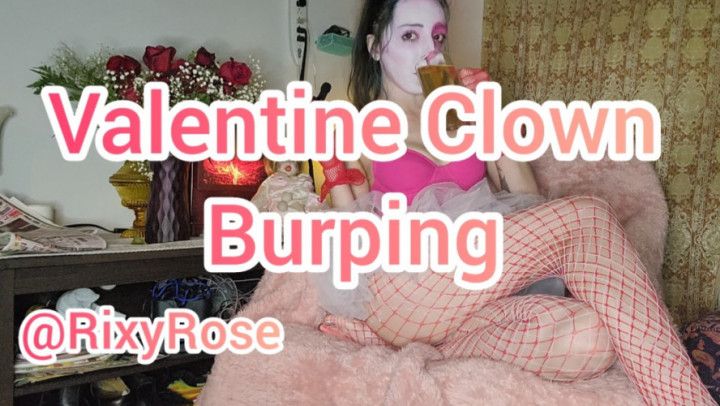 Valentine Clown Burping