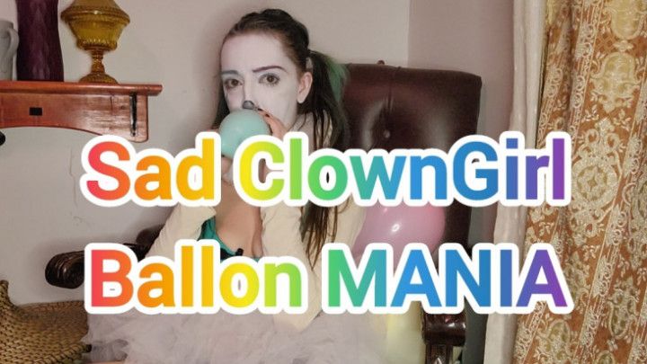 Sad ClownGirl Balloon MANIA