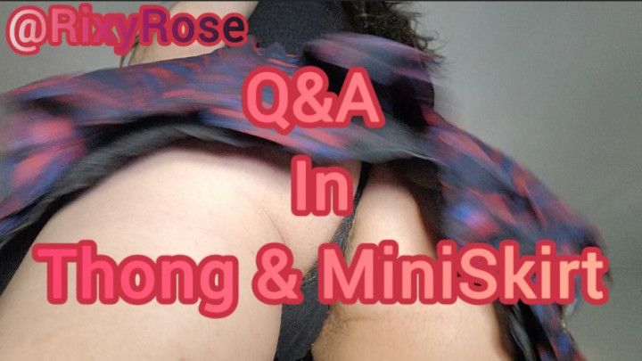 Q&amp;A with MiniSkirt Tease