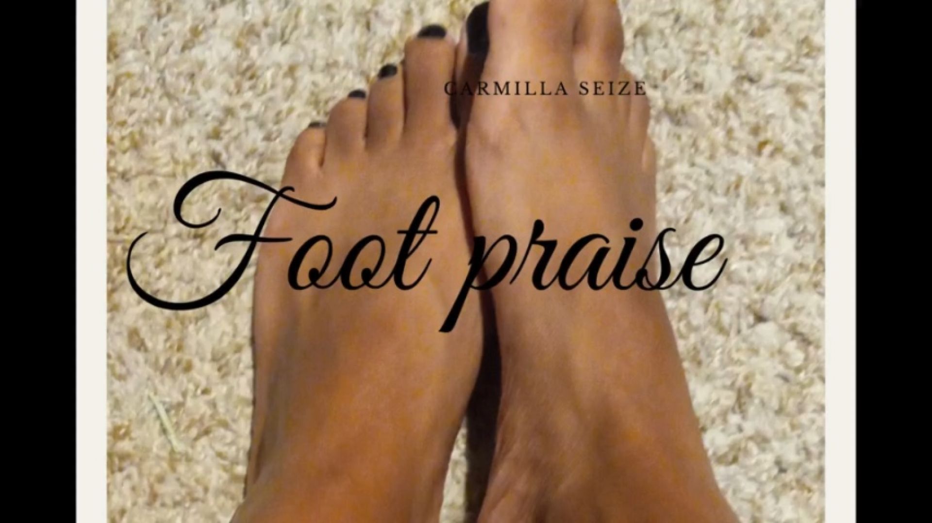 FOOT PRAISE audio with photos