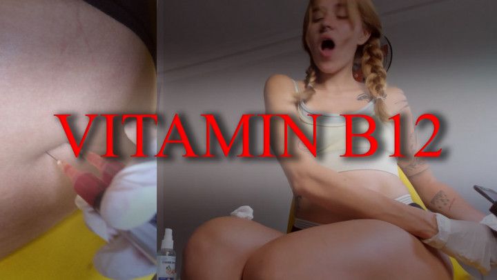 2 simultaneous injections of vitamin B into one buttock