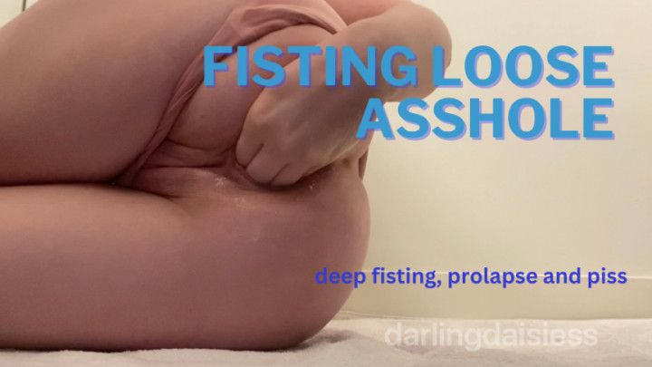 Fisting and Prolapse