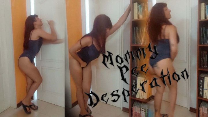 Desperate Pee Mommy