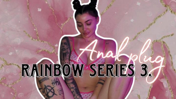 RAINBOW SERIES 3. Anal plug