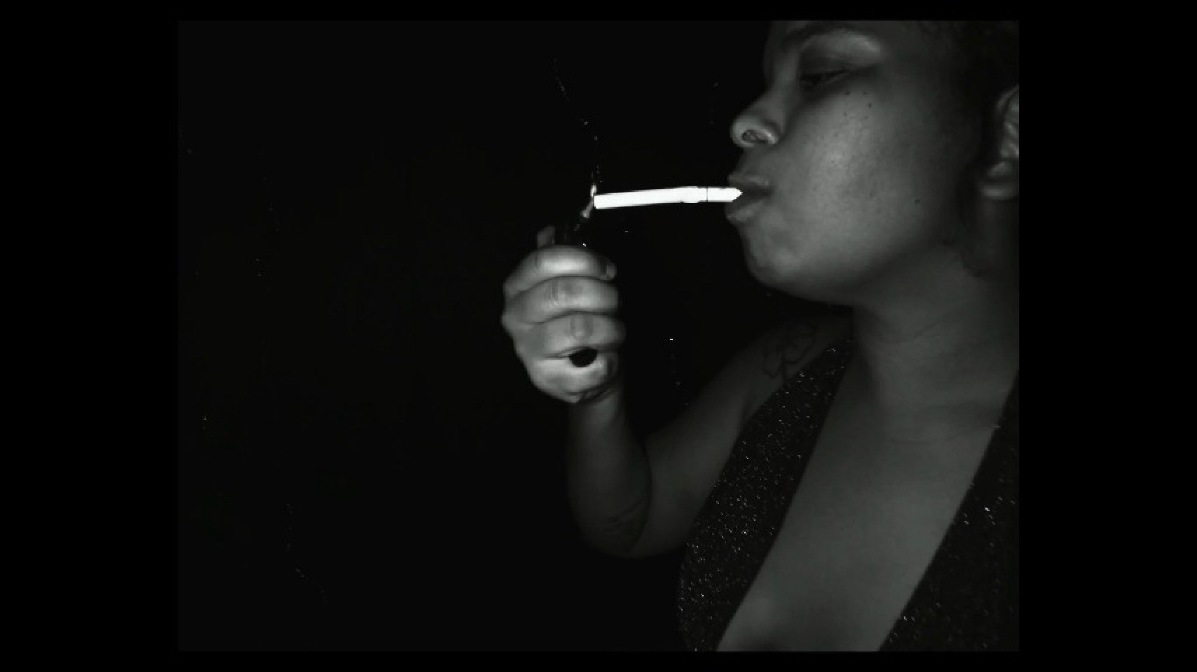 smoking girl