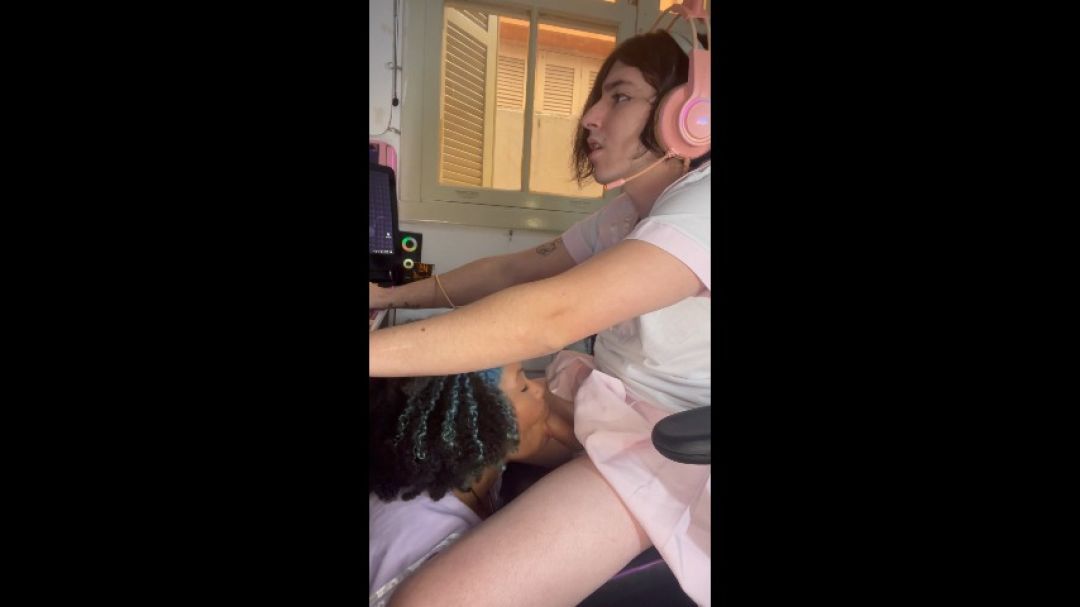 Getting a blowjob while I am playing games