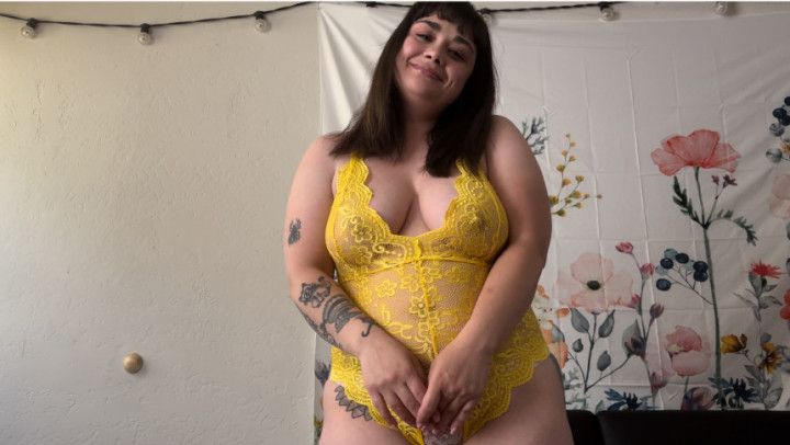 Unedited Yellow Lingerie Try On Haul