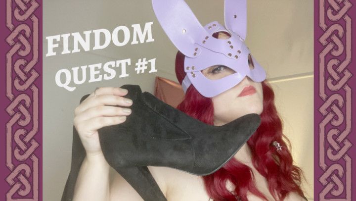 Your First Findom Quest l Thigh High Boots