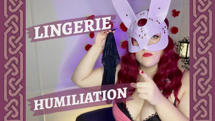 POV: Mistress Degrades and Humiliates You with Lingerie 1-2