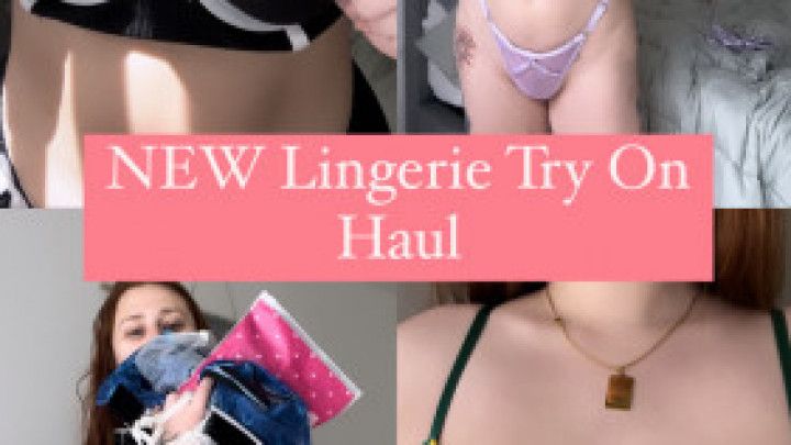 Lingerie Try On Haul