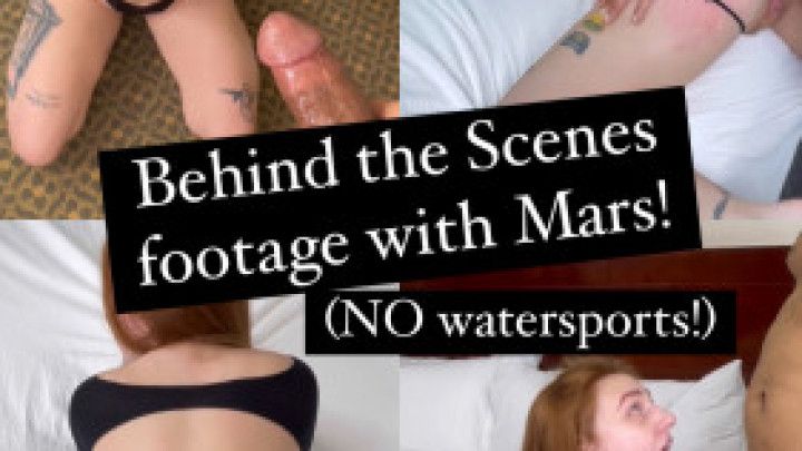 POV Behind the Scenes Footage Round 3 with Mars! Rough Anal