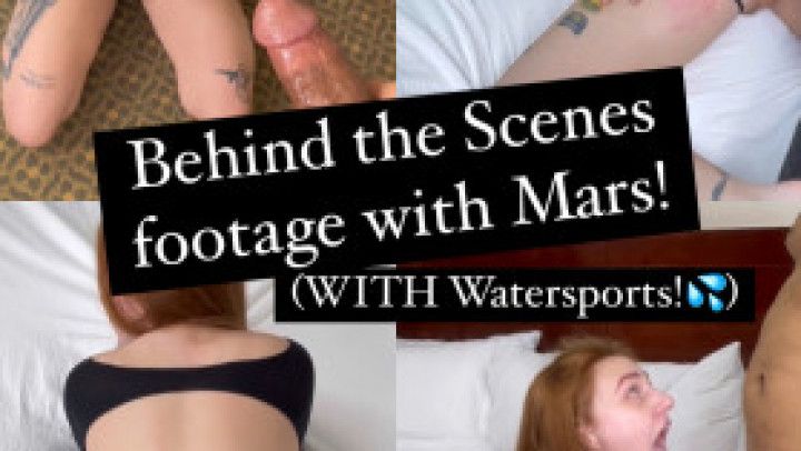 POV BTS Anal + Piss Play with Mars