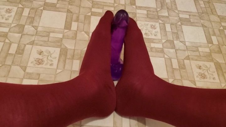 POV Footjob Practice