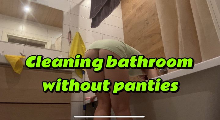 No panties Cleaning