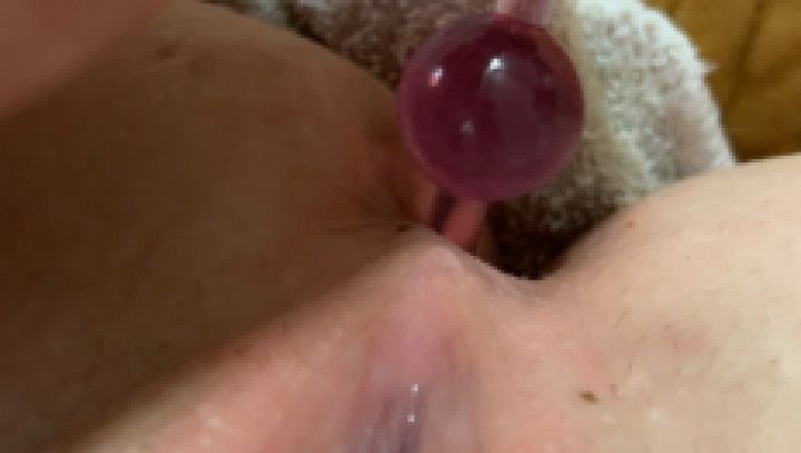 My first time using anal beads