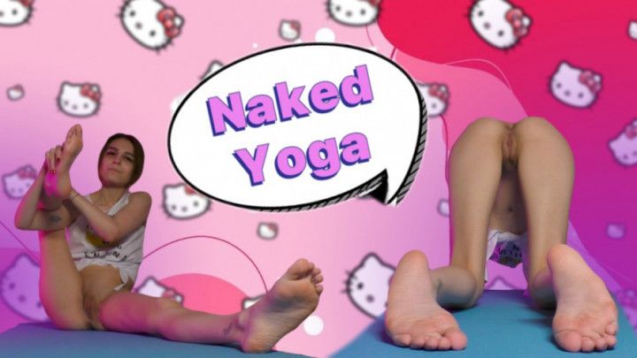 Naked yoga