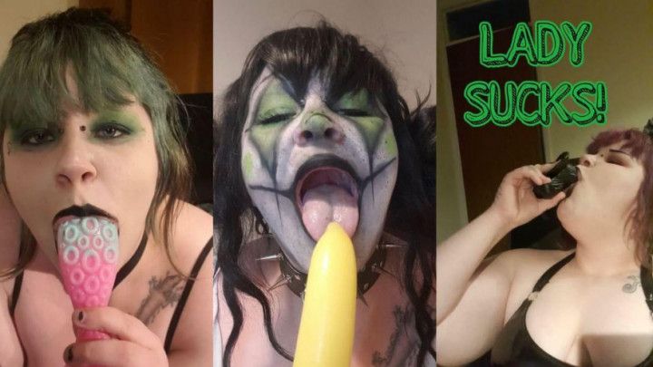 lady sucks compilation