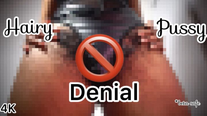 No Hairy Pussy for You Femdom Denial 4K Beta Safe