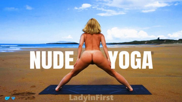 Nude Hot Yoga on the Beach