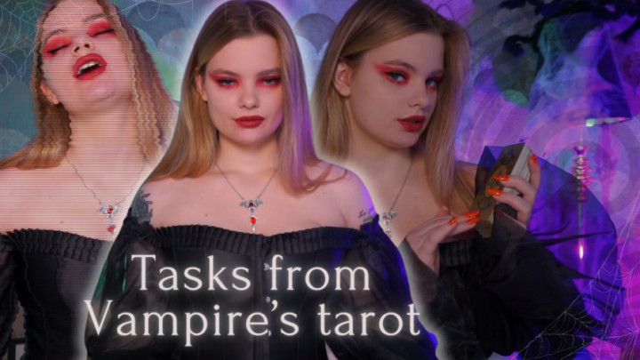 Fetish tasks from sexy Vampire