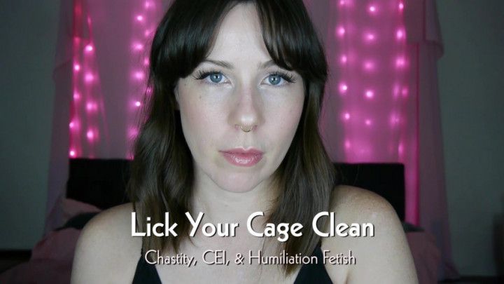 Lick Your Cage Clean